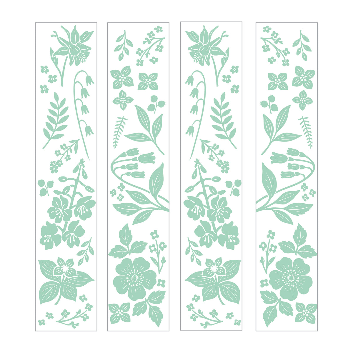 Pre-order: Wildflower 6"x1" Strips - Custom Colors