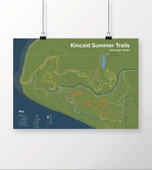 24"x18" Kincaid Summer Singletrack