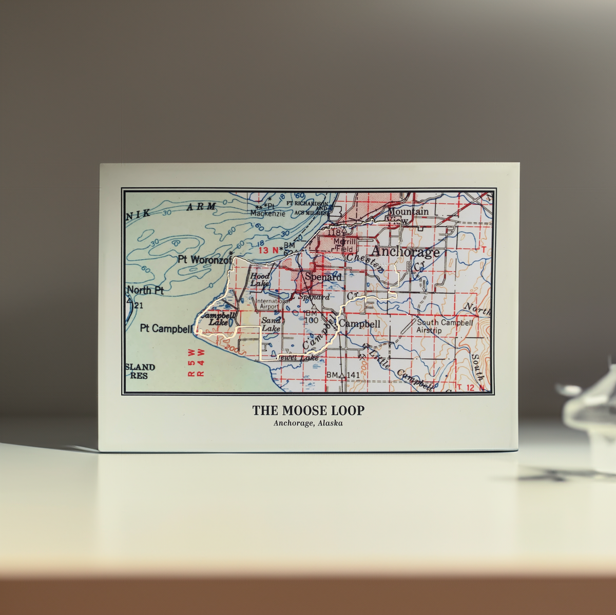 Trails of Alaska Postcard - Moose Loop