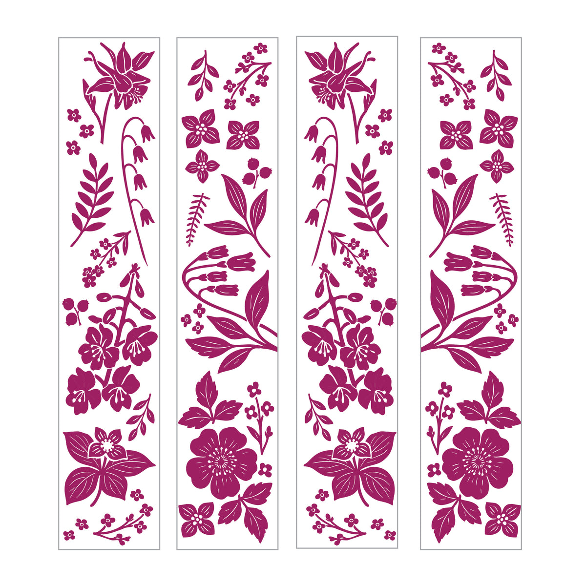 Pre-order: Wildflower 6"x1" Strips - Custom Colors