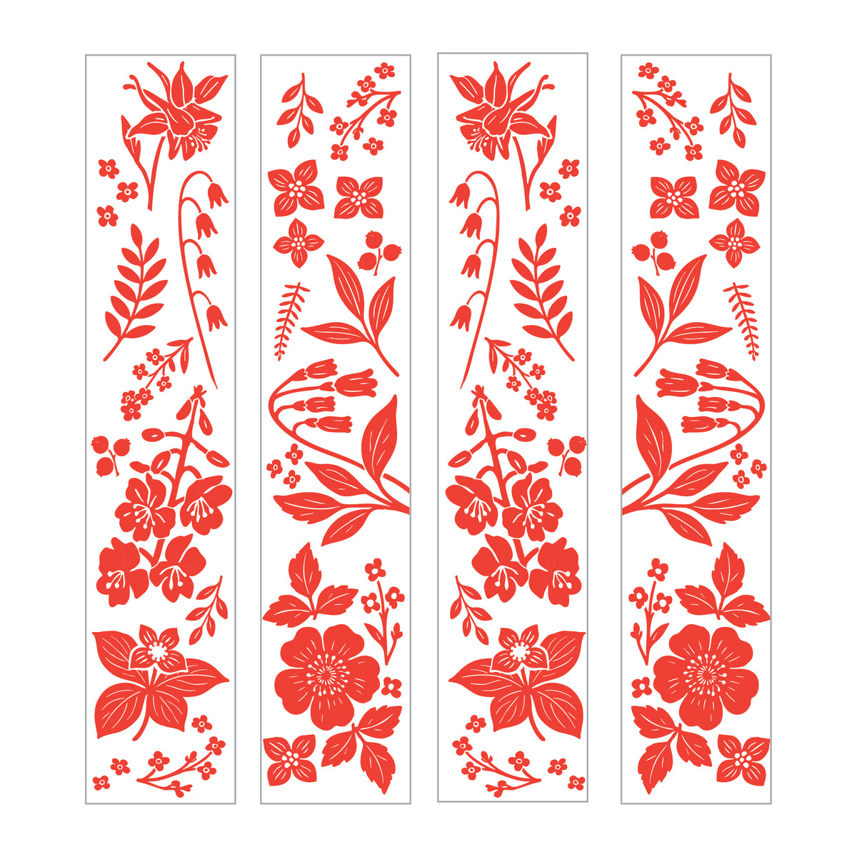 Pre-order: Wildflower 6"x1" Strips - Custom Colors